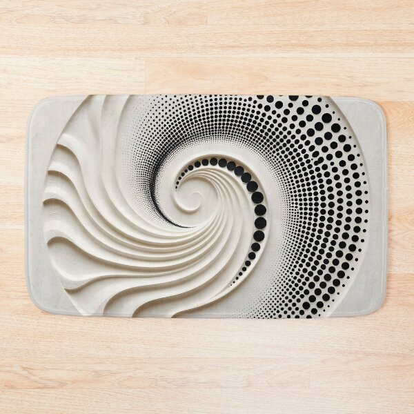 Item preview, Mesmerizing Spiral Design in Black and White  designed and sold by Vicky Brago-Mitchell®.