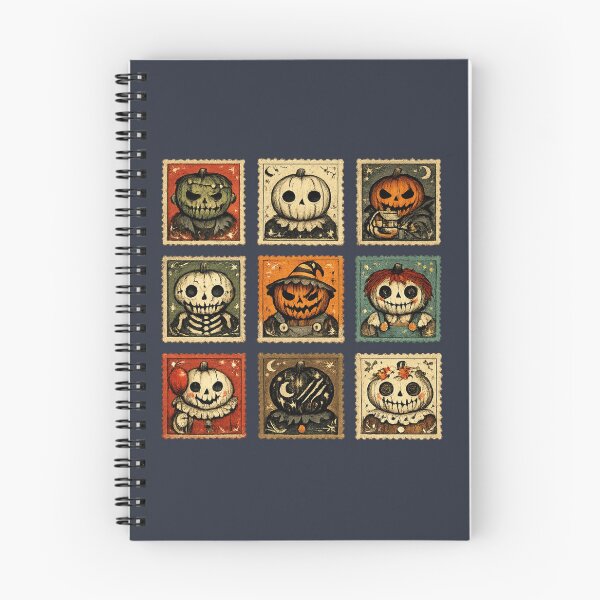 Item preview, Vintage Halloween Pumpkin Stamps for Collectors designed and sold by POD DYNASTY | Original Print On Demand T-Shirt Graphics.