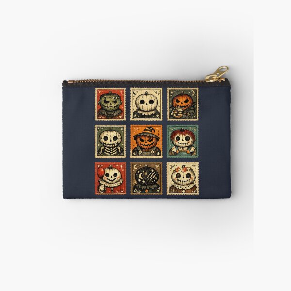 Item preview, Vintage Halloween Pumpkin Stamps for Collectors designed and sold by POD DYNASTY | Original Print On Demand T-Shirt Graphics.