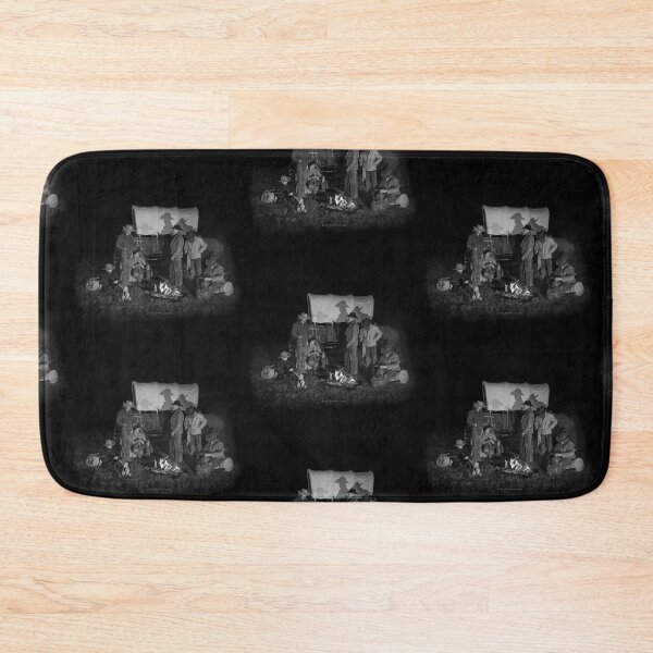 Item preview, Cowboys, Campfire And A Covered Wagon designed and sold by AlsknMommaBear2.