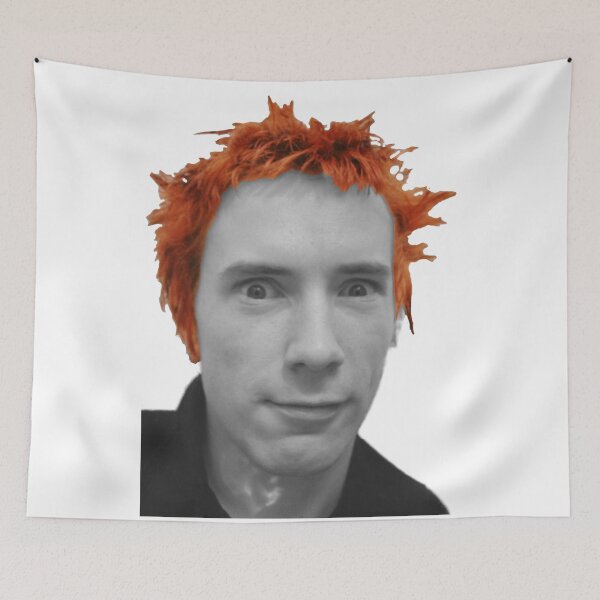 Item preview, Johnny Rotten orange hair designed and sold by E-W-D.