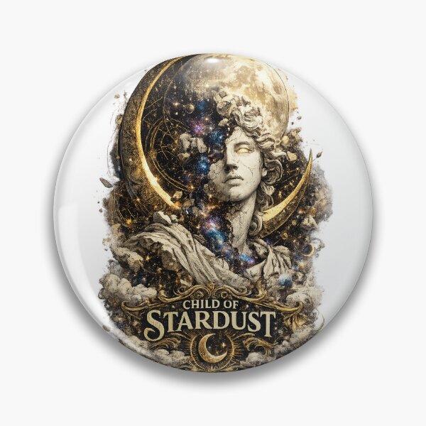 Item preview, Child of Stardust | Celestial Moon Goddess Vintage Graphic T-Shirt designed and sold by Norique_7.