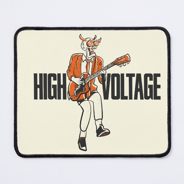 Item preview, Vintage Hells Bells Skull Guitar Illustration designed and sold by beboplab.