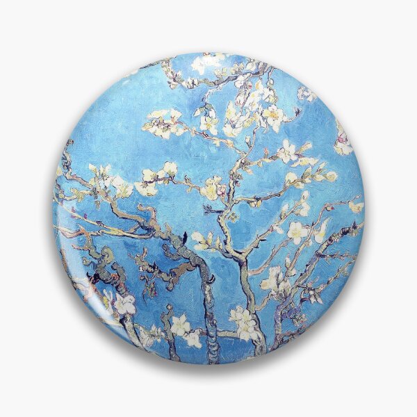 Item preview, Vincent Van Gogh Almond Blossom Sky Blue designed and sold by PureVintageLove.