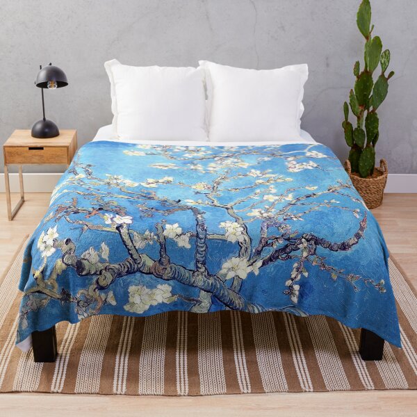 Item preview, Vincent Van Gogh Almond Blossom Sky Blue designed and sold by PureVintageLove.