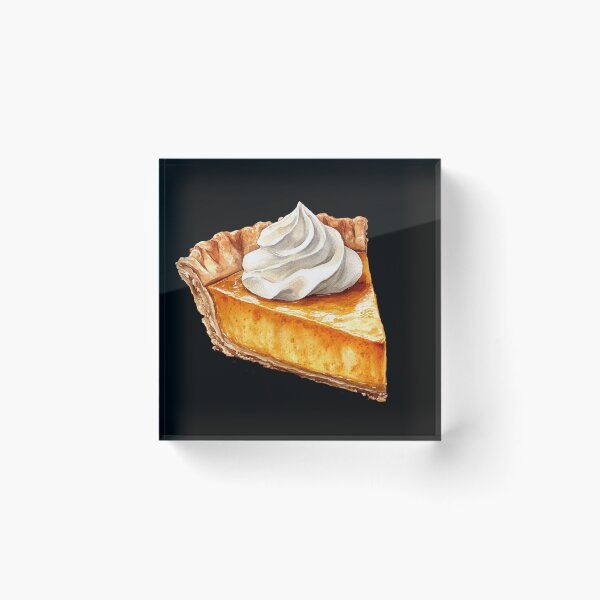 Item preview, Pumpkin Pie Slice with Cream designed and sold by Hillonmary.