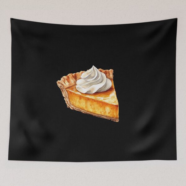 Item preview, Porción de pastel de calabaza con crema designed and sold by Hillonmary.