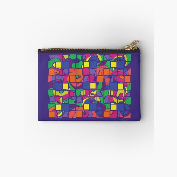 Item preview, Geometric Abstract Squares 8526 designed and sold by mandalafractal.