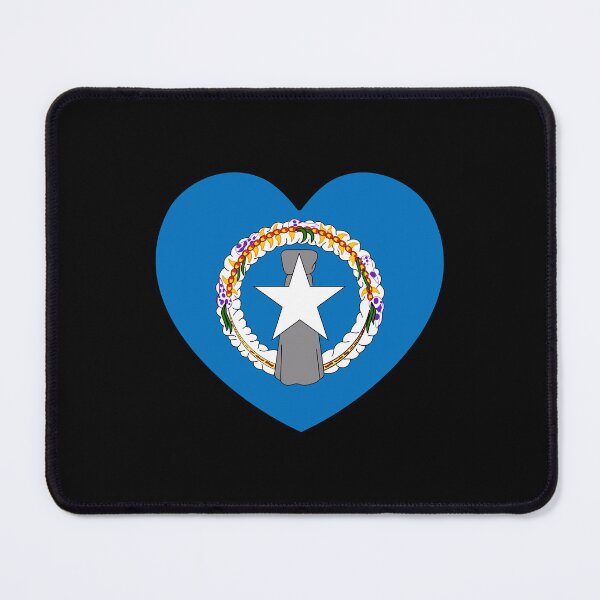 Item preview, Northern Mariana Islands Flag Heart MP designed and sold by shitpostee.