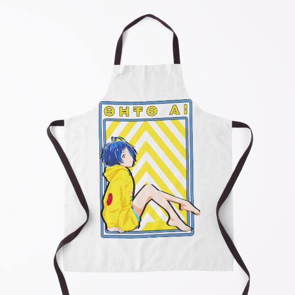 Item preview, Ohto Ai Bright Yellow Anime Girl With Blue Hair designed and sold by RaymondGnLTees.