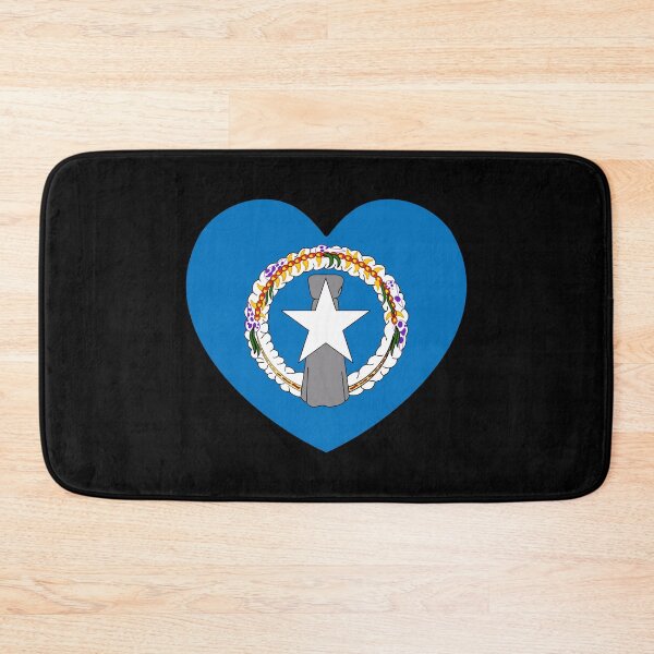 Item preview, Northern Mariana Islands Flag Heart MP designed and sold by shitpostee.