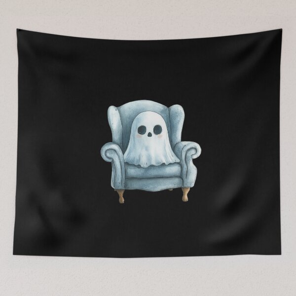 Item preview, Ghost Sitting in Armchair designed and sold by Hillonmary.