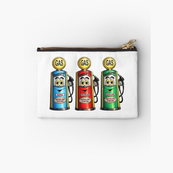 Item preview, Gas Pump Trio Cartoon designed and sold by Scott Hayes.