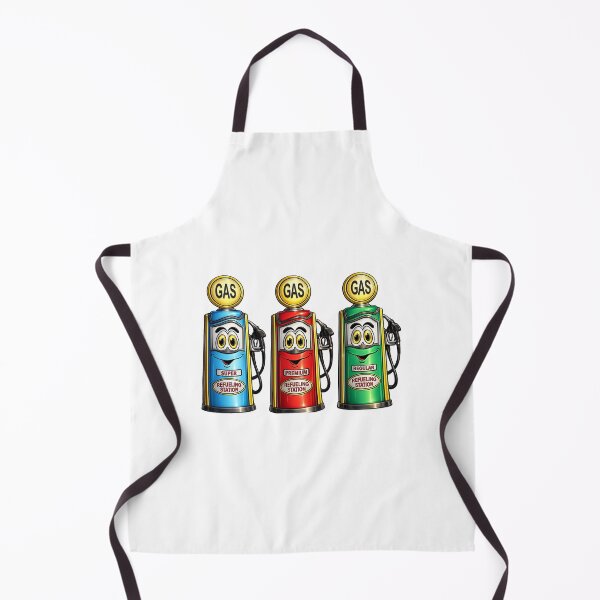Item preview, Gas Pump Trio Cartoon designed and sold by Scott Hayes.