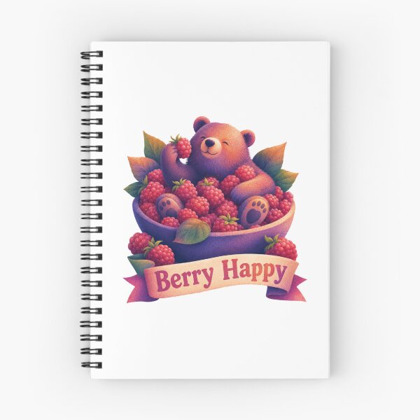 Item preview, A bear with raspberries designed and sold by Designfs.
