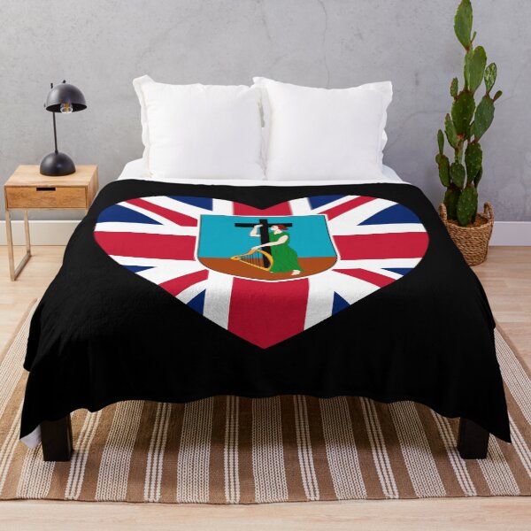 Item preview, Montserrat Flag Heart MS designed and sold by shitpostee.