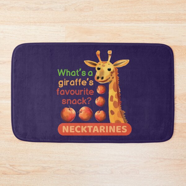Item preview, What's a giraffe's favourite snack? Necktarines designed and sold by glowvim.
