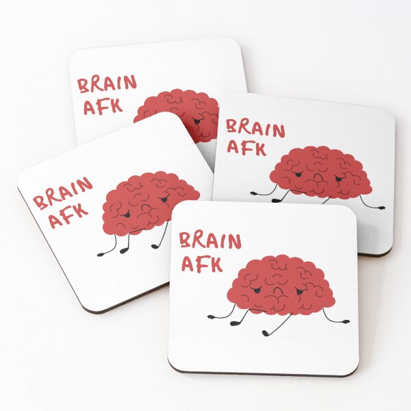 Item preview, Brain AFK Funny Tired Brain designed and sold by Nol1ytv.