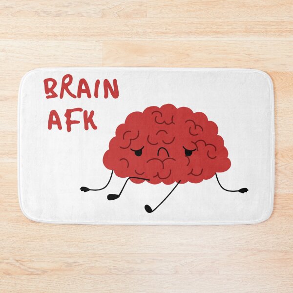 Item preview, Brain AFK Funny Tired Brain designed and sold by Nol1ytv.