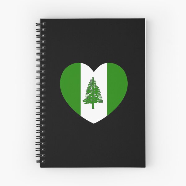 Item preview, Norfolk Island Flag Heart NF designed and sold by shitpostee.