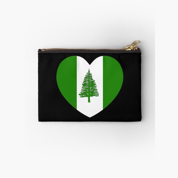 Item preview, Norfolk Island Flag Heart NF designed and sold by shitpostee.