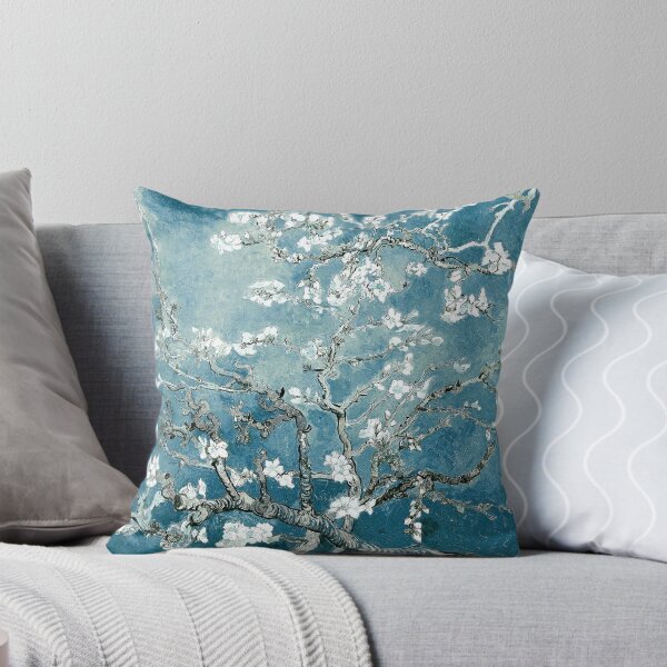 Item preview, Vincent Van Gogh Almond Blossoms Teal Elegance designed and sold by PureVintageLove.