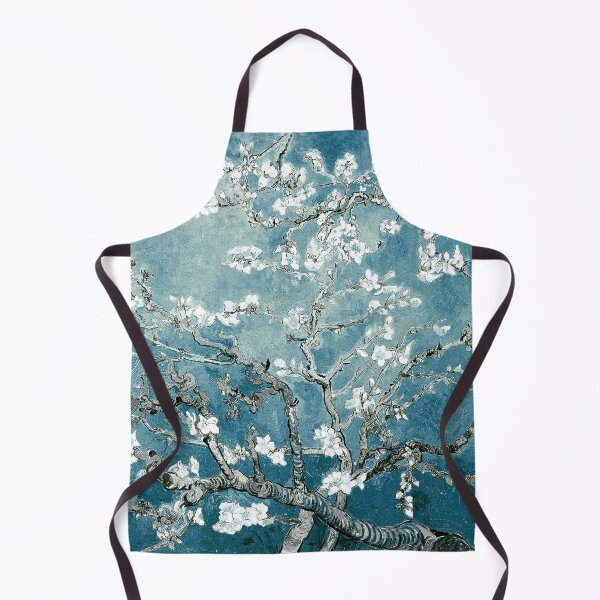 Item preview, Vincent Van Gogh Almond Blossoms Teal Elegance designed and sold by PureVintageLove.