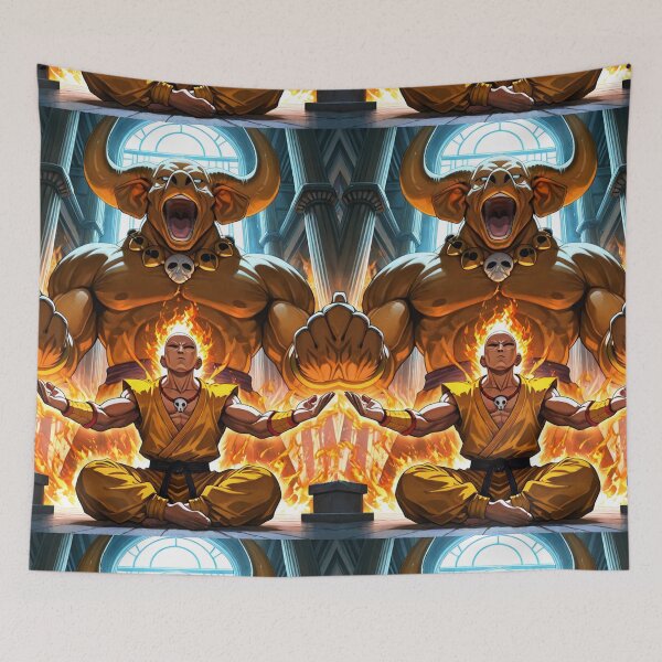 Item preview, Video Games - Martial Fighter, Kung Fu Master in Flames designed and sold by Zone--Gaming.