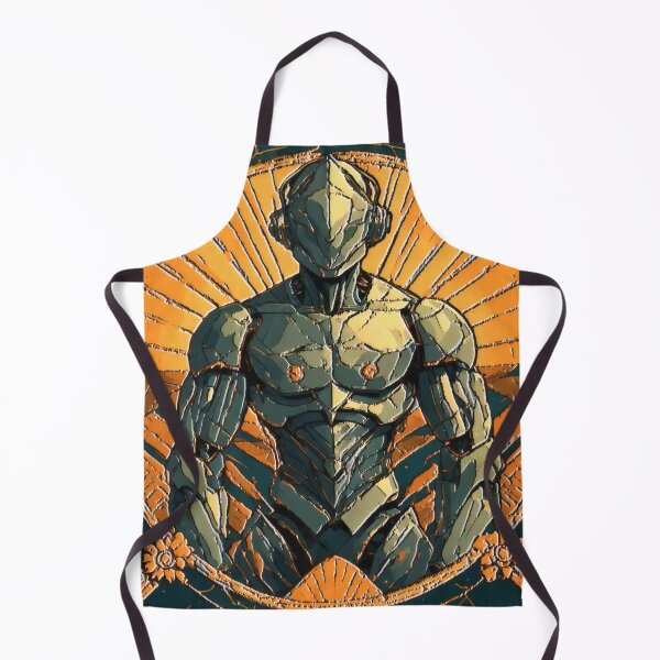 Item preview, Silver & Gold Hunk Golem Headphones Audiophile Warrior designed and sold by GooGoblin.
