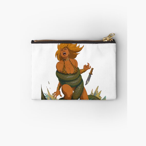Item preview, Fantasy Jungle Warrior Fan Art | Snake Queen Adventure Art | Classic Western Animation Style designed and sold by  Hollow Moon Studios..