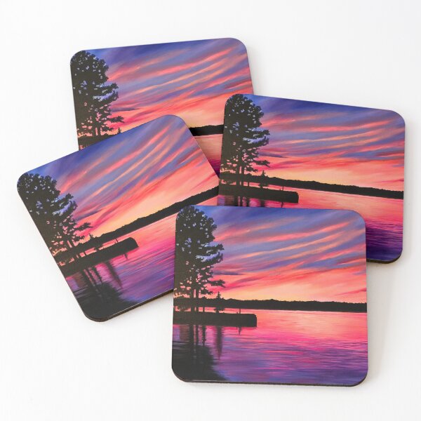 Item preview, Sunset at Lake Auman North Carolina designed and sold by Sandra Lett.