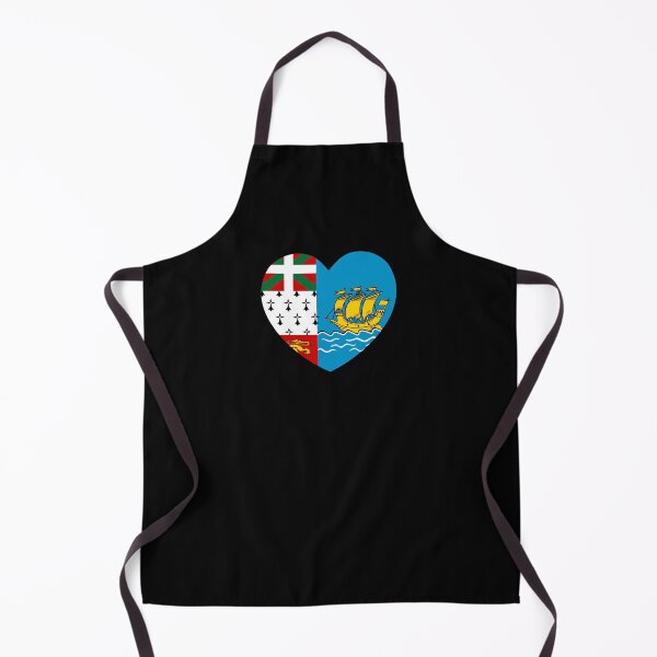 Item preview, Saint Pierre And Miquelon Flag Heart PM designed and sold by shitpostee.