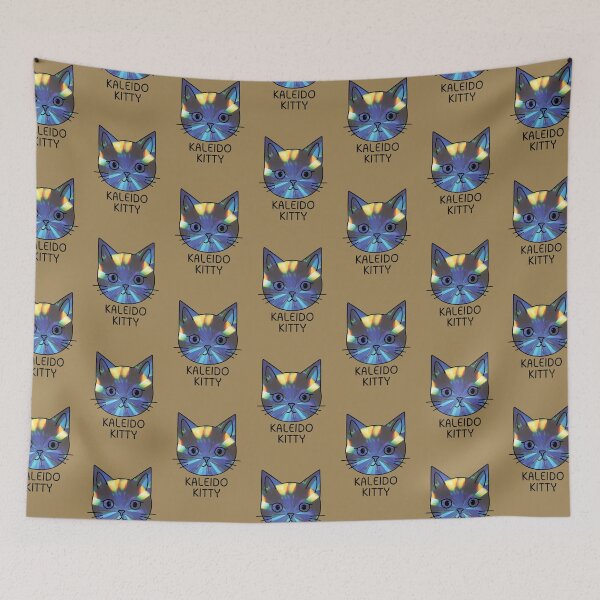 Item preview, Kaleido Kitty Kaleidoscope Cat designed and sold by glowvim.