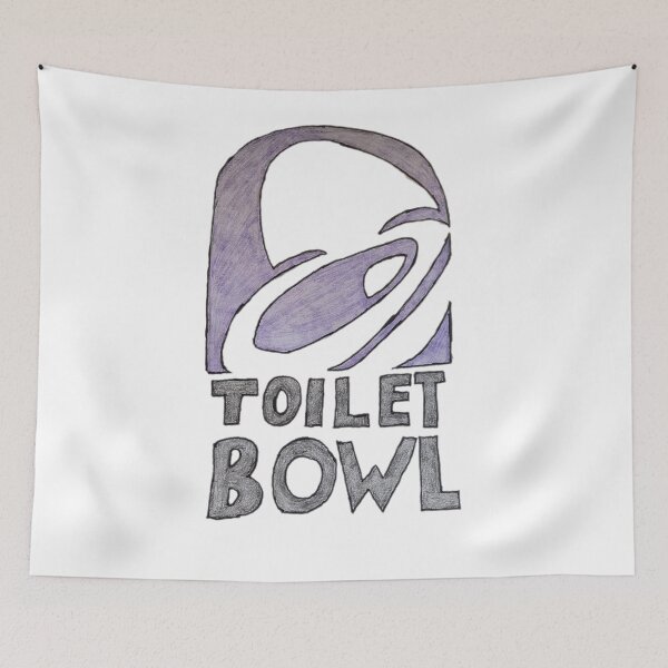 Artikelvorschau, Toilettenschüssel (Taco Bell Parodie) entworfen und verkauft von starturtle87.
