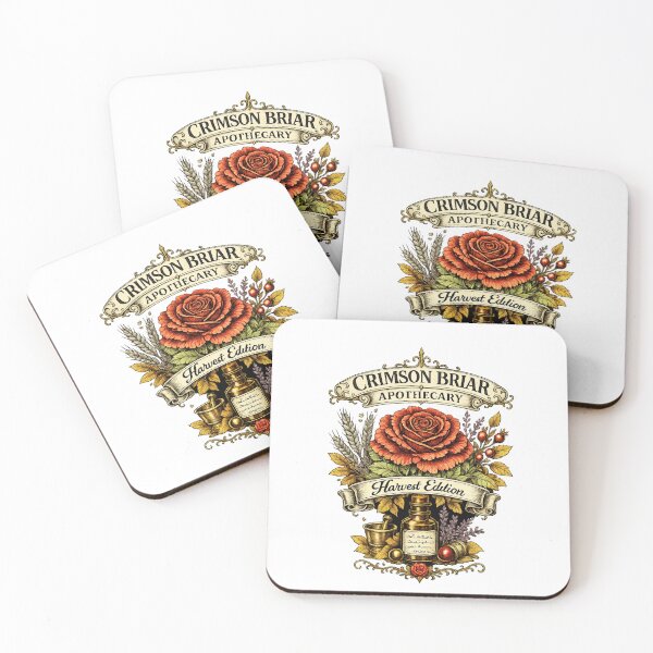 Item preview, Crimson Briar Apothecary – Vintage Harvest Botanical Art designed and sold by Williams Anderson.