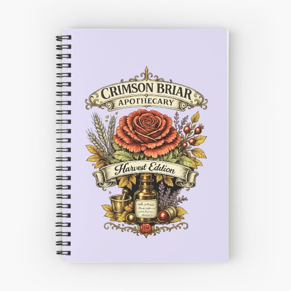Item preview, Crimson Briar Apothecary – Vintage Harvest Botanical Art designed and sold by Williams Anderson.