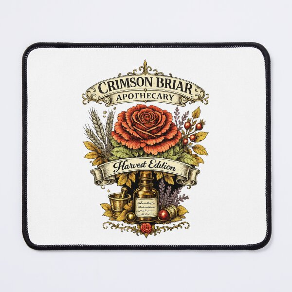 Item preview, Crimson Briar Apothecary – Vintage Harvest Botanical Art designed and sold by Williams Anderson.