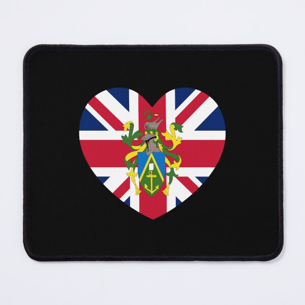 Item preview, Pitcairn Islands Flag Heart PN designed and sold by shitpostee.