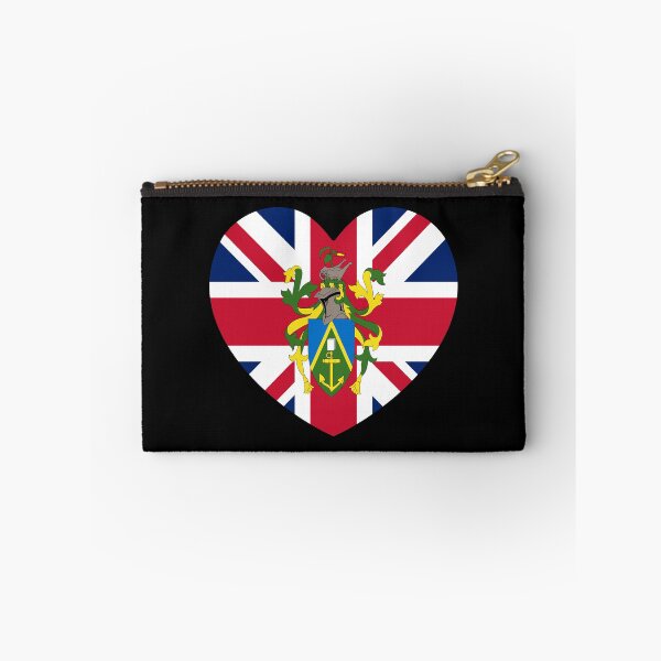 Item preview, Pitcairn Islands Flag Heart PN designed and sold by shitpostee.