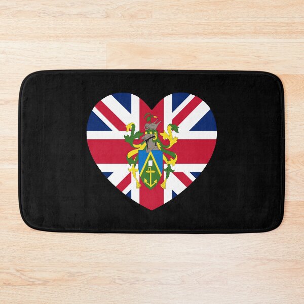 Item preview, Pitcairn Islands Flag Heart PN designed and sold by shitpostee.