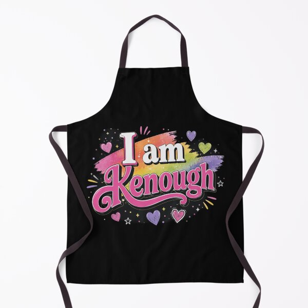 Item preview, I Am Kenough Rainbow Typography | Cute Pastel Self Love Inspirational Quote designed and sold by Eddy048.