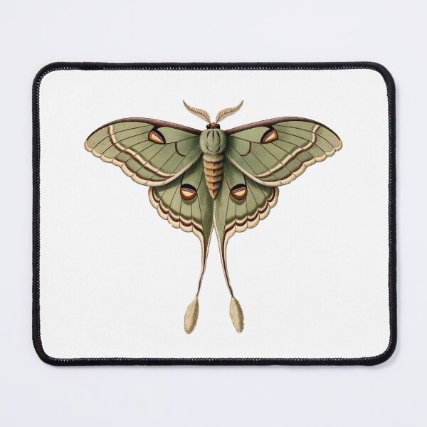 Item preview, Luna Moth — Dark Cottagecore Insect Art designed and sold by TheGraphicsLord.