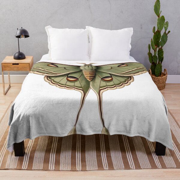 Item preview, Luna Moth — Dark Cottagecore Insect Art designed and sold by TheGraphicsLord.