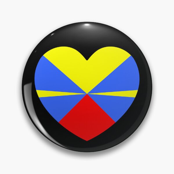 Item preview, Réunion Flag Heart RE designed and sold by shitpostee.