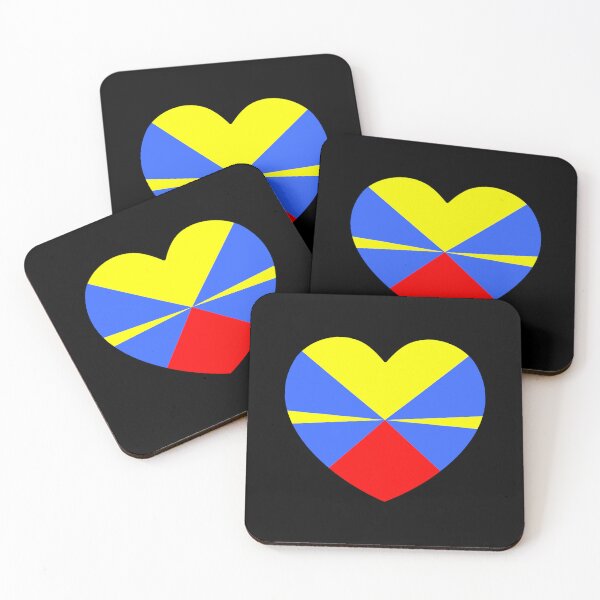 Item preview, Réunion Flag Heart RE designed and sold by shitpostee.