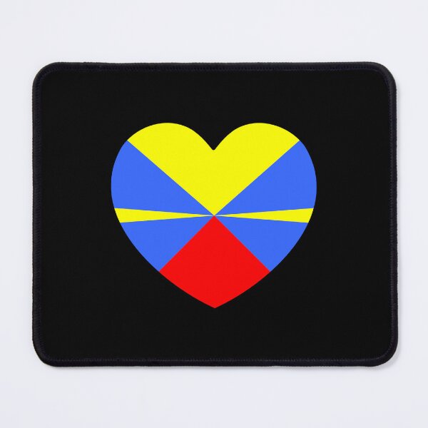 Item preview, Réunion Flag Heart RE designed and sold by shitpostee.