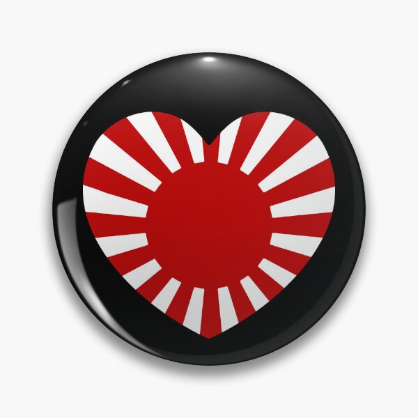 Item preview, Rising Sun Flag Heart designed and sold by shitpostee.