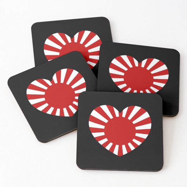 Item preview, Rising Sun Flag Heart designed and sold by shitpostee.