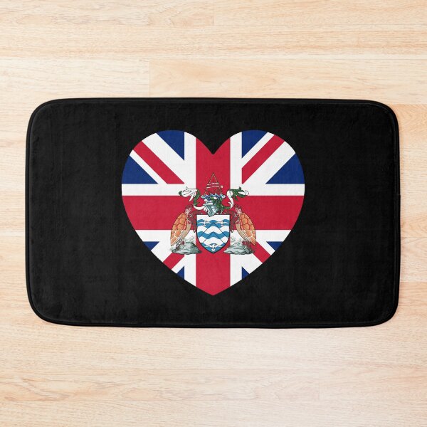 Item preview, Ascension Island Flag Heart SH-AC designed and sold by shitpostee.