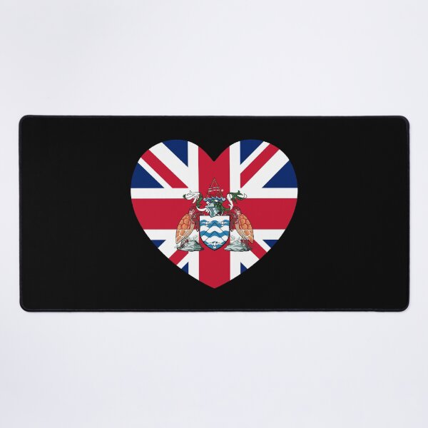 Item preview, Ascension Island Flag Heart SH-AC designed and sold by shitpostee.